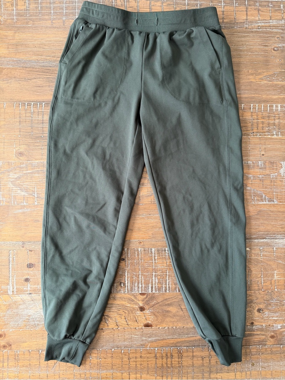 Rachel Zoe Olive Green Track Joggers